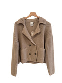 COLLARED CARDIGAN JACKET
