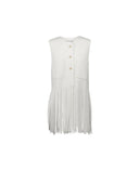 CASHMERE FRINGE VEST