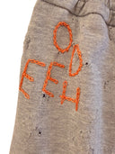 DISTRESSED SWEATSHORTS