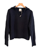 CASHMERE COLLARED PULLOVER