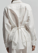 LARA LINEN CRINKLE BLOUSE