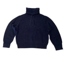 TIE NECK TURTLENECK