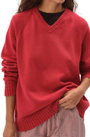 KNIT V-NECK