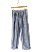 DRAWSTRING PANT ORGANIC STRIPE