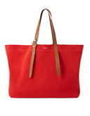 CORAL SUEDE TOTE