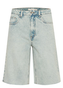 DENIM LONG SHORTS