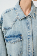 GESTUZ OVERSIZED DENIM SHIRT