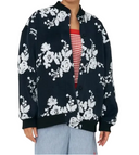 SEQUINS MESH OVERSIZED JACKET