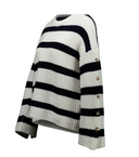 STRIPED PULLOVER SWEATER