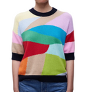 COLORBLOCK PULLOVER SWEATER