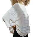 BELLA PANELED KNIT T-SHIRT