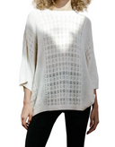 BELLA PANELED KNIT T-SHIRT